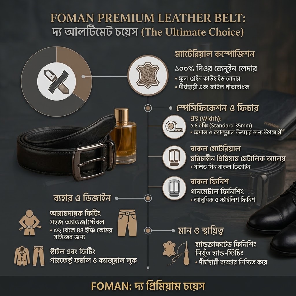 Genuine Leather Belt for Men | FBD05